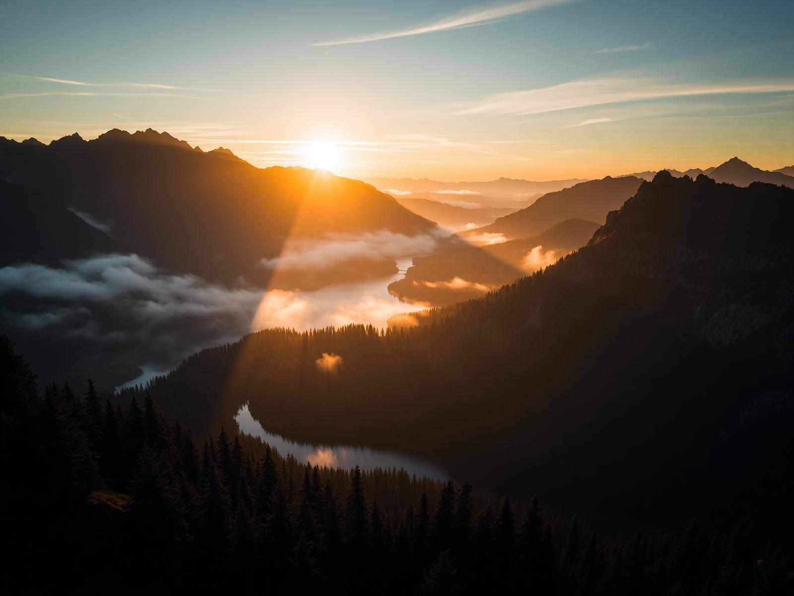 Dolomiti al tramonto